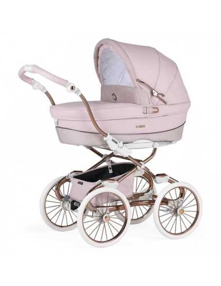 Bebecar Prive Stylo Class 3in1 Combination Pram Raincover La3 Kit Pink Shimmer 184