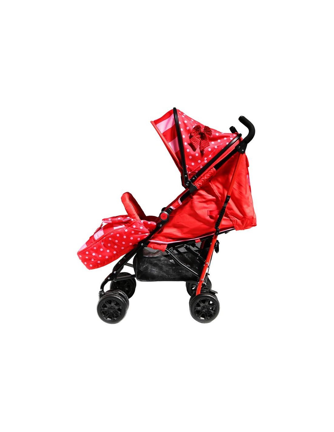 Parent Console Changing Bag 2018 iSafe OPTIMUM Stroller BOW Dots Design 