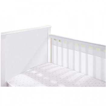 Breathable Baby Airflow Mesh Baby 2 Cot 4 Sided Crib Cotbed Liner Bumper 