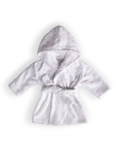 Clair de Lune Marshmallow Dressing Gown White -Large