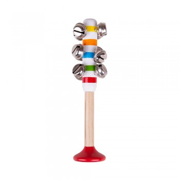 Bigjigs Toys Bell Stick-Red